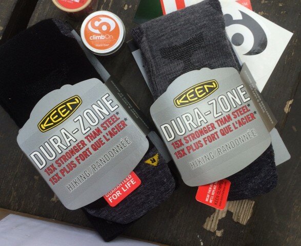 photo 2 587x480 Keen Dura Zone Hiking Socks Review